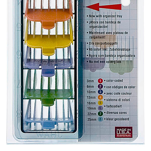 Wahl Color attachment comb set  - 3