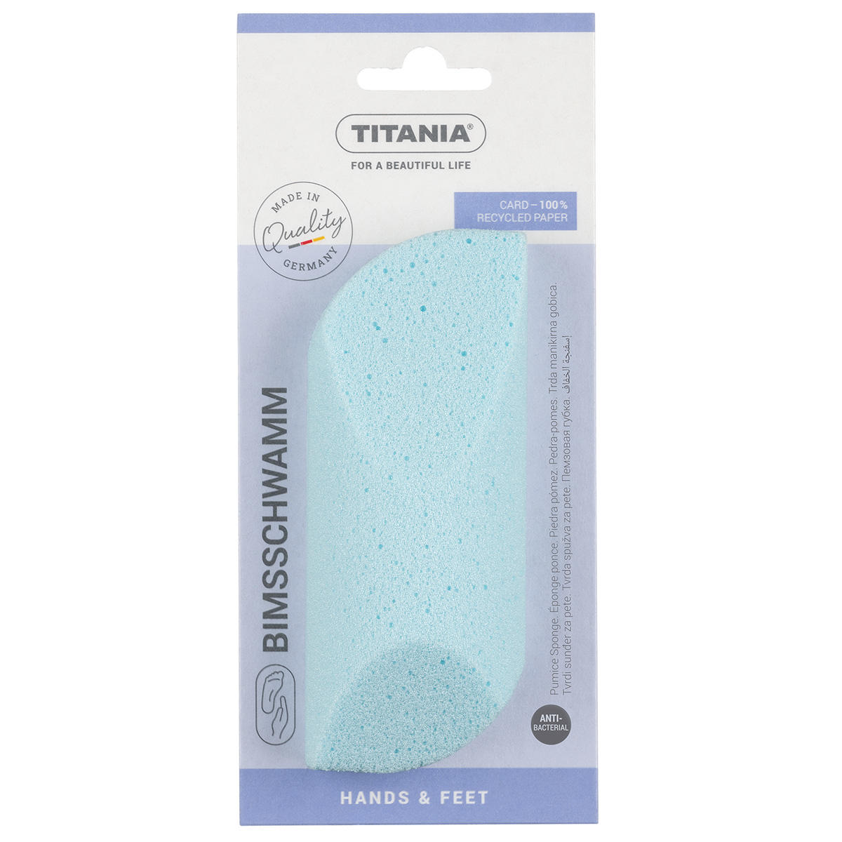 Titania Bimsschwamm Antibacterial  - 3