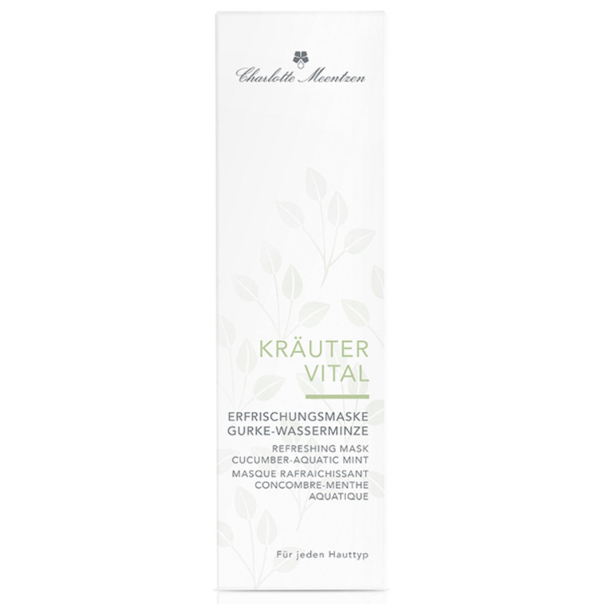 Charlotte Meentzen Kräutervital Erfrischungsmaske Gurke-Wasserminze 30 ml - 3