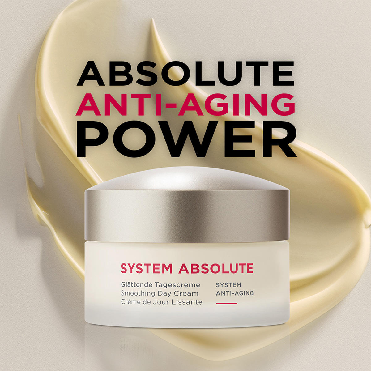 ANNEMARIE BÖRLIND SYSTEM ABSOLUTE SYSTEM ANTI-AGING Glättende Tagescreme 50 ml - 3