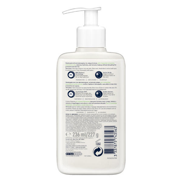 CeraVe Cream to foam cleaning 236 ml - 3