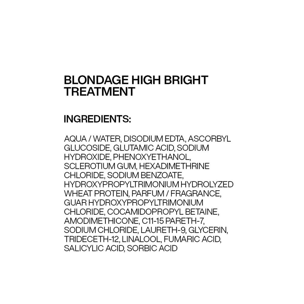 Redken blondage high bright Treatment 250 ml - 3