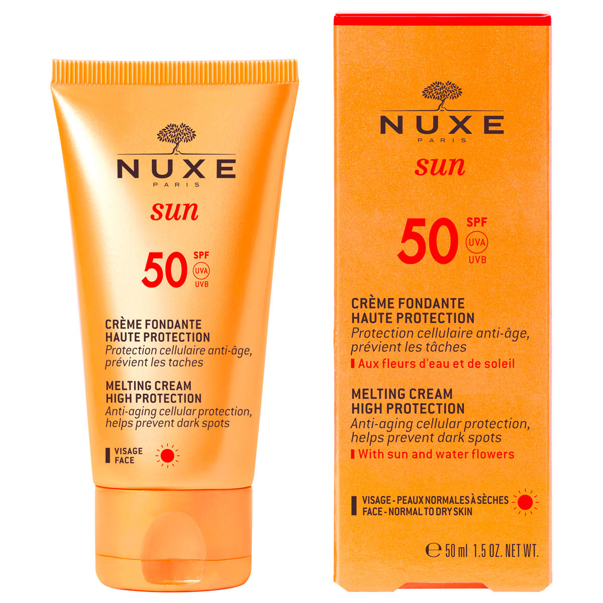NUXE Sun Crème fondante haute protection SFP 50 50 ml - 3