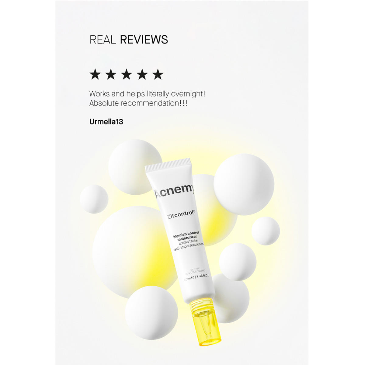 Acnemy ZITCONTROL Blemish Control Moisturizer 40 ml - 3