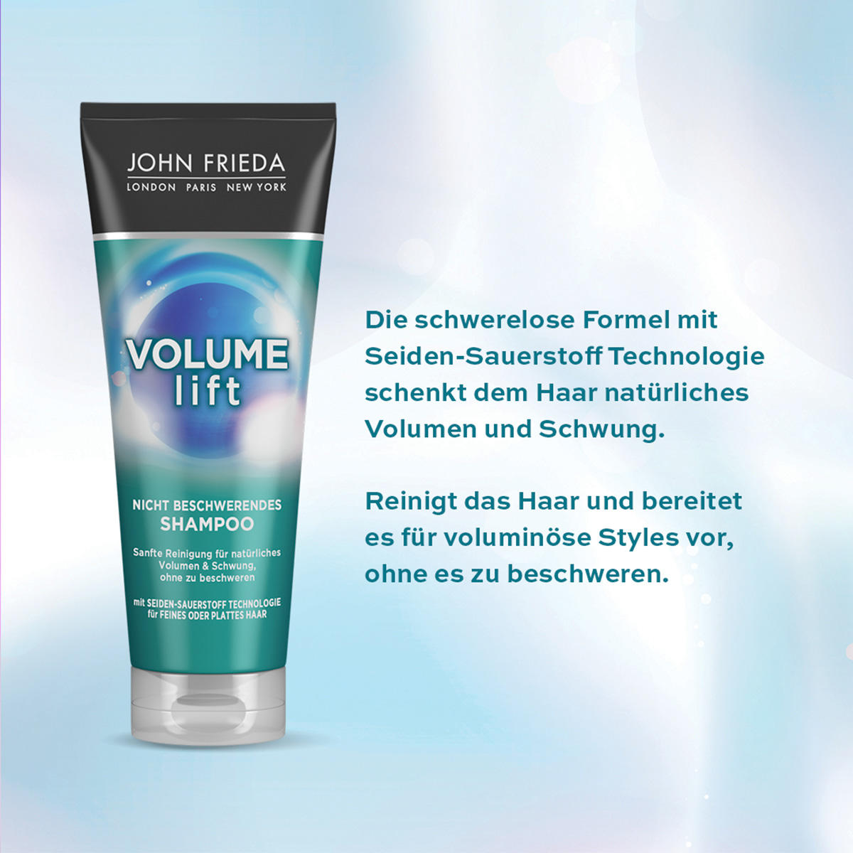 JOHN FRIEDA Volume Lift Non weighing shampoo 250 ml - 3