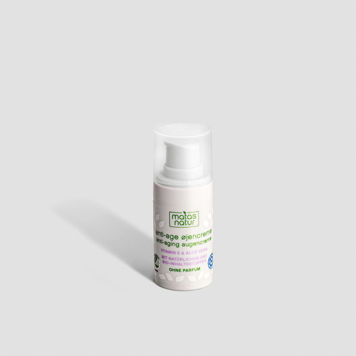 MATAS Natur Anti-Aging Augencreme mit Bio-Aloe Vera und Vitamin E 15 ml - 3
