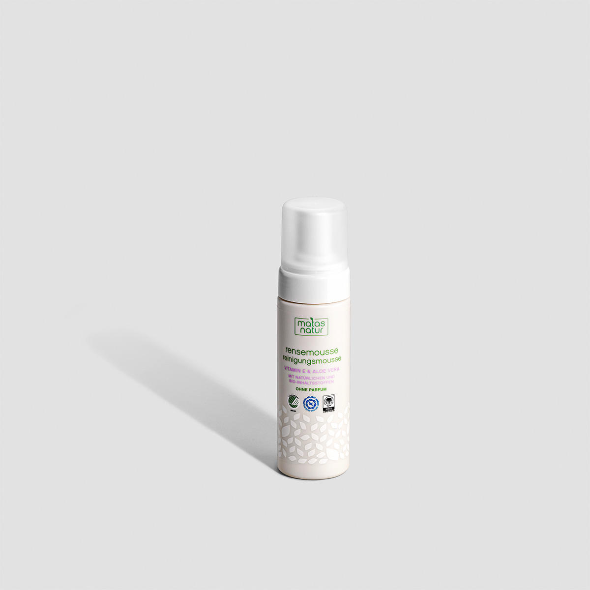 MATAS Natur Reinigungsmousse mit Bio-Aloe Vera und Vitamin E 150 ml - 3