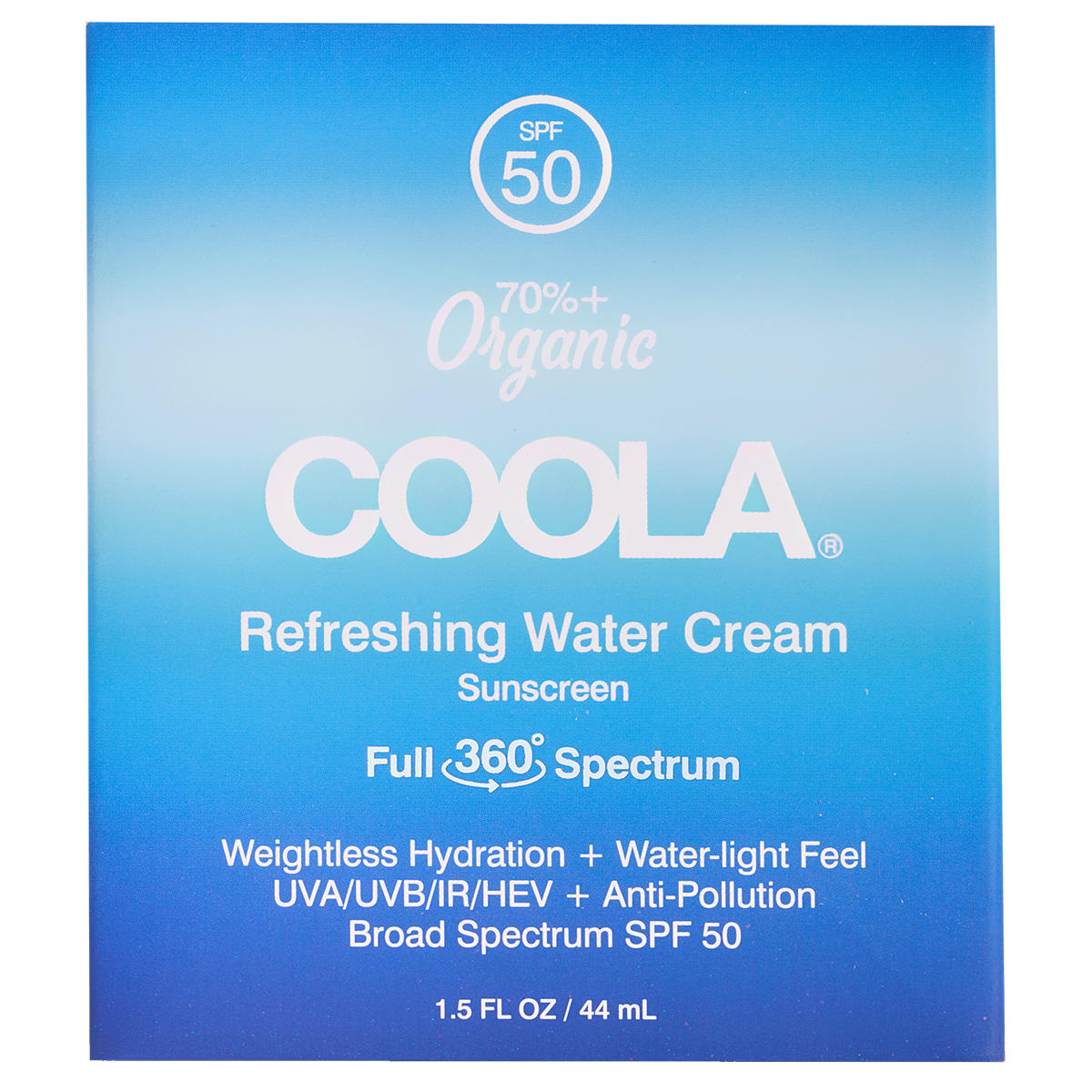 Coola Refreshing Water Cream Sunscreen SPF 50 44 ml - 3