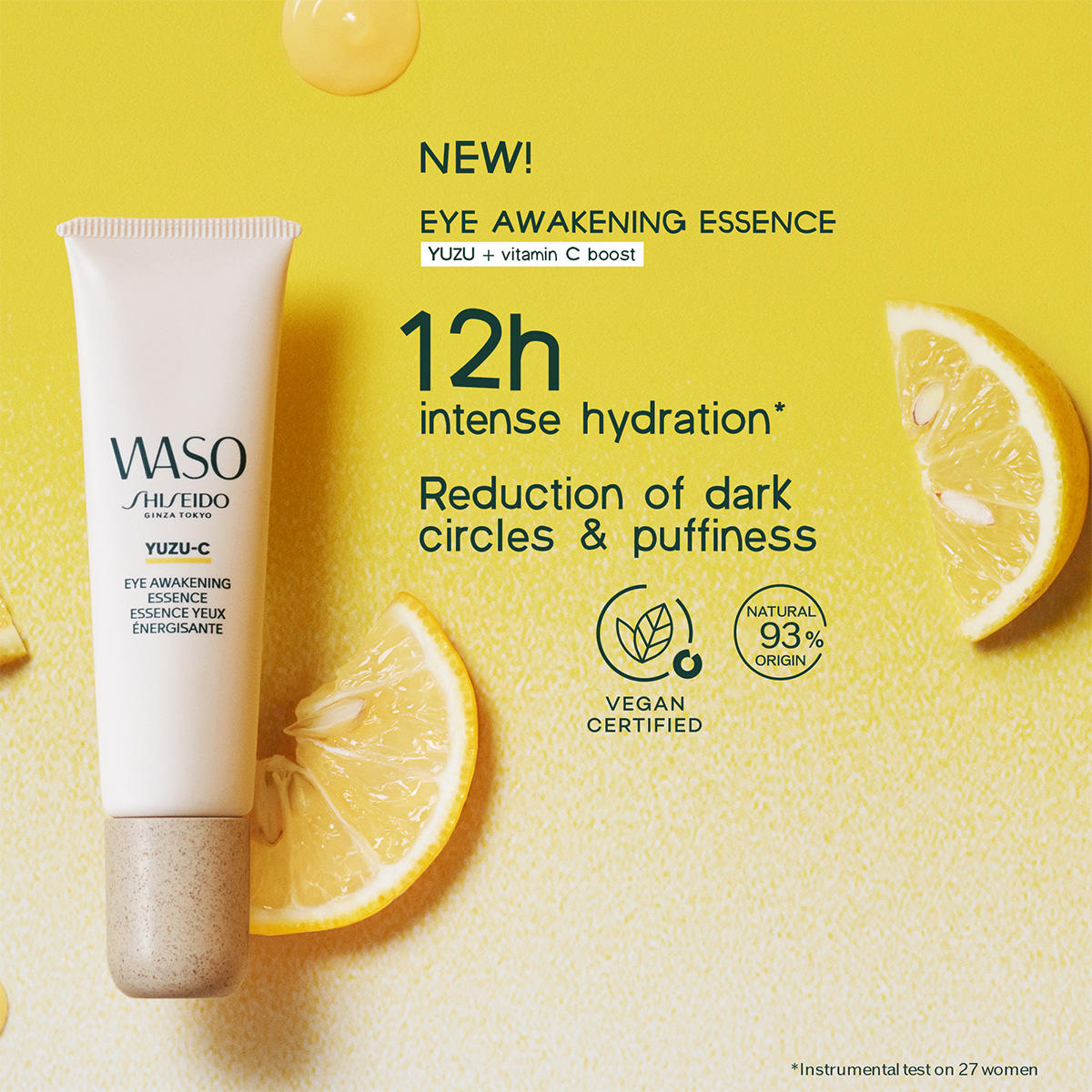Shiseido WASO YUZU-C Eye Awakening Essence 20 ml - 3