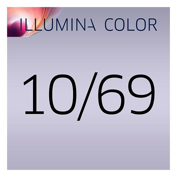 Wella Illumina Color Permanent Color Creme 10/69 Light Light Blonde Violet Cendré Tube 60 ml - 3