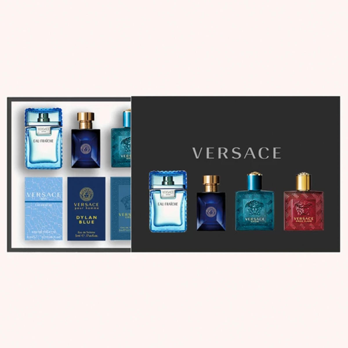 Versace Parfums miniatures pour hommes 4 x 5 ml - 3