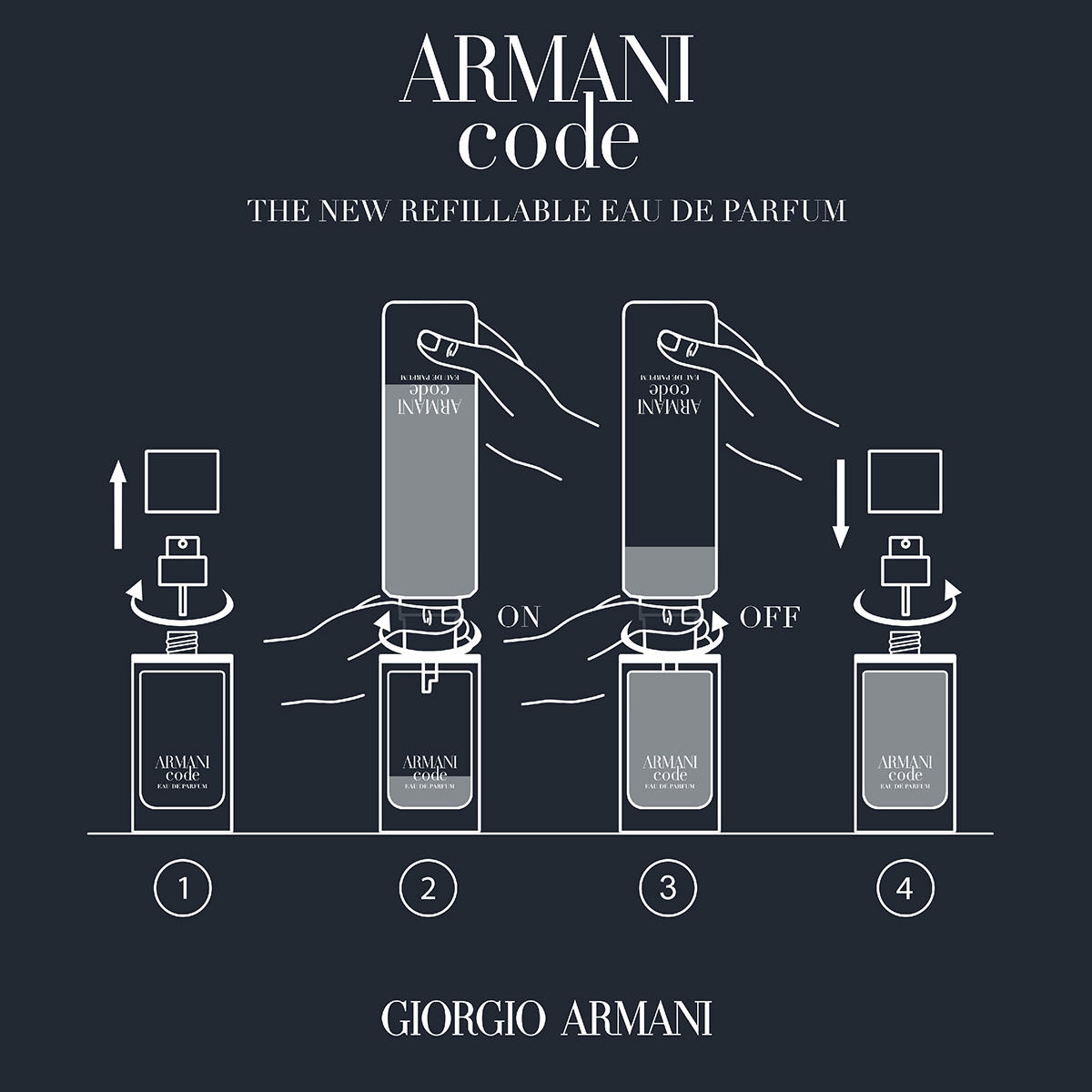 Giorgio Armani Armani Code Eau de Parfum Refillable baslerbeauty