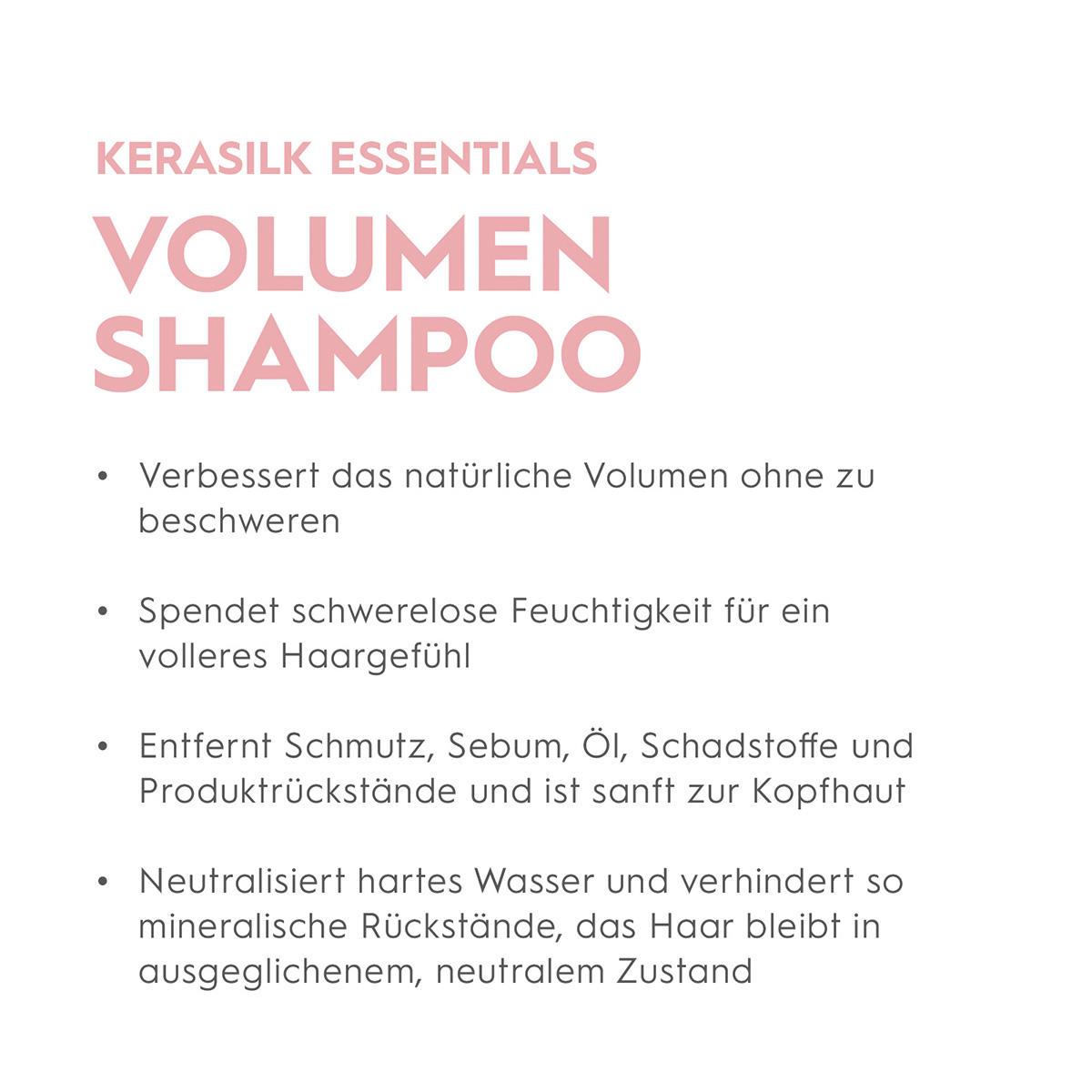 KERASILK Volume shampoo 250 ml - 3