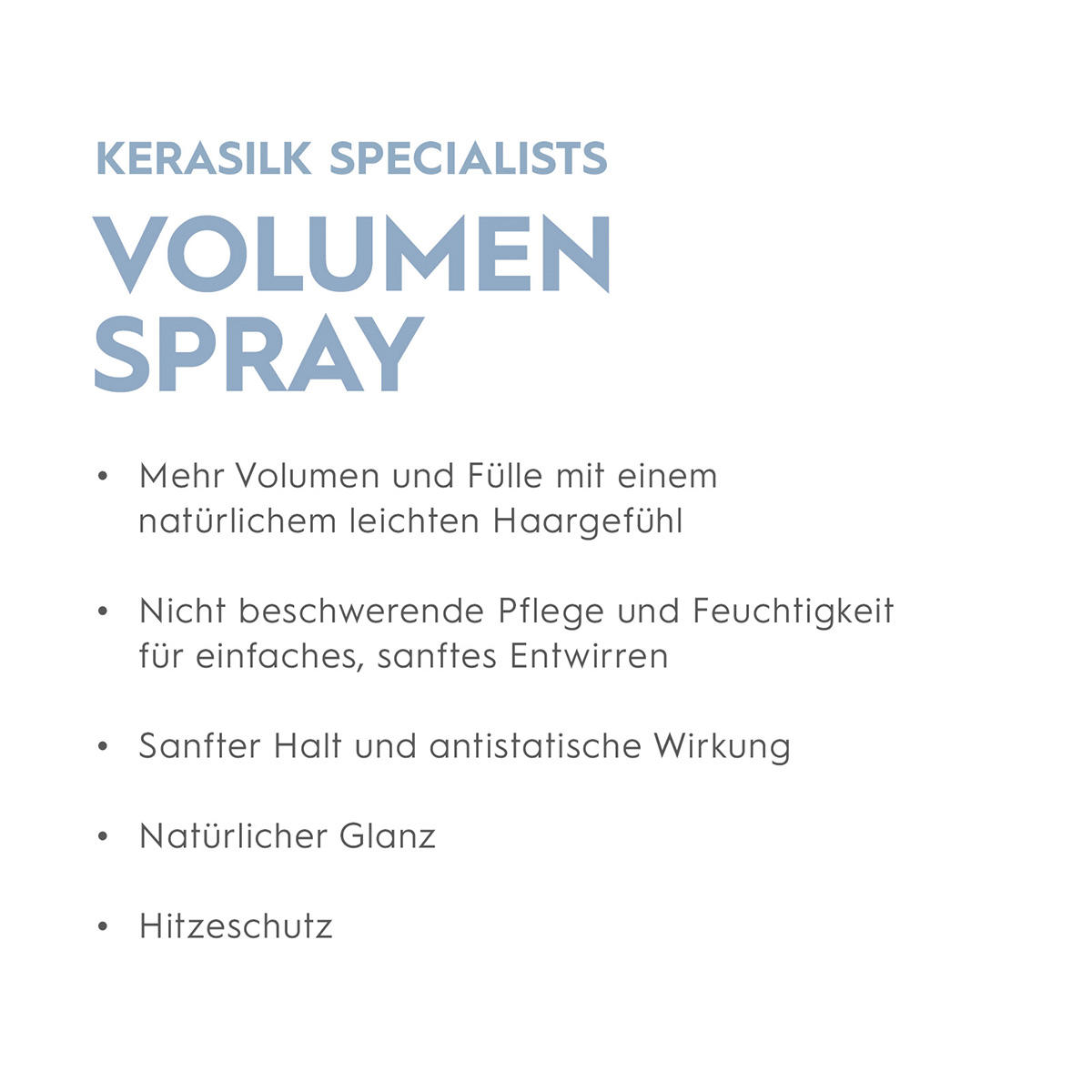 KERASILK spray volume 125 ml - 3