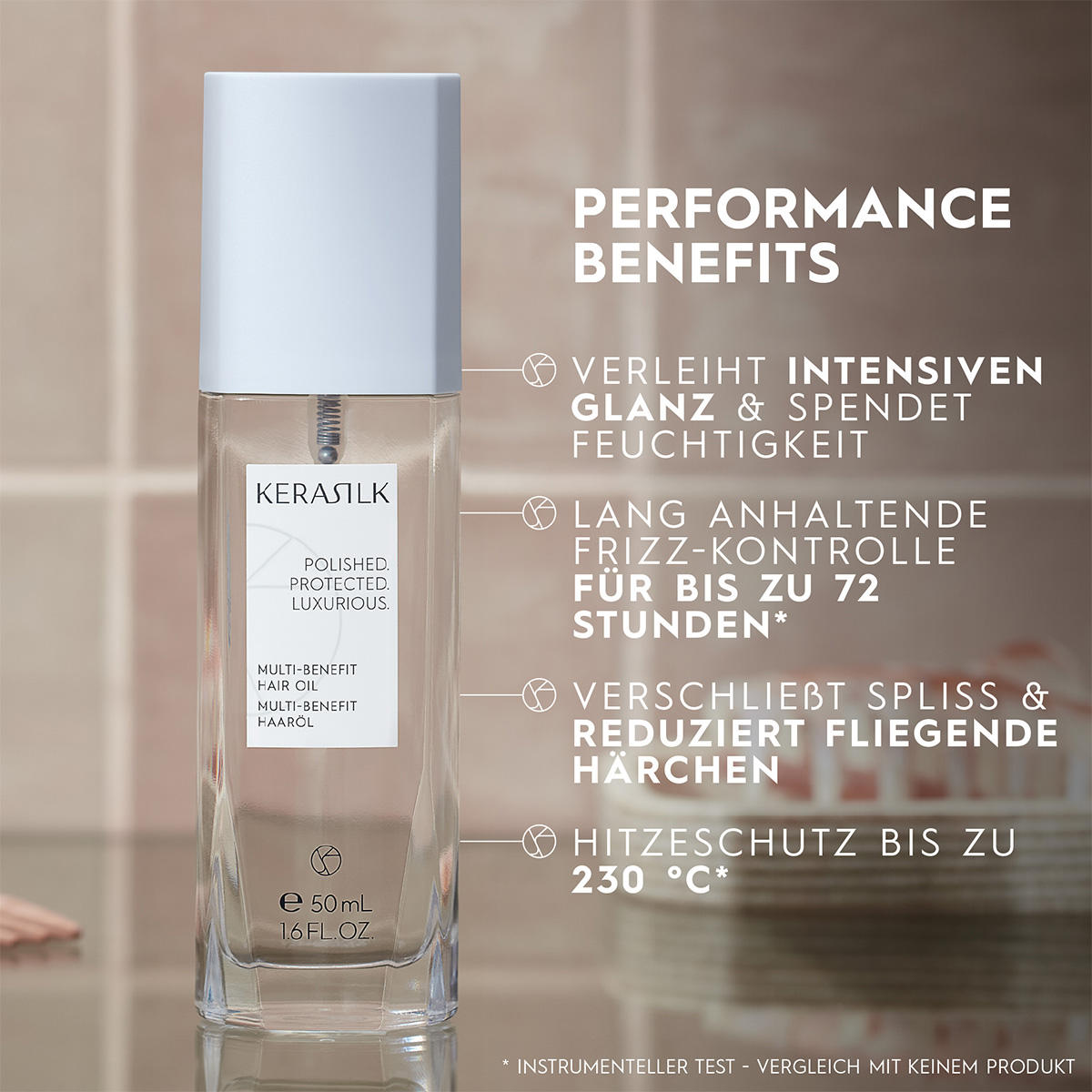KERASILK Multi-Benefit Haaröl 50 ml - 3