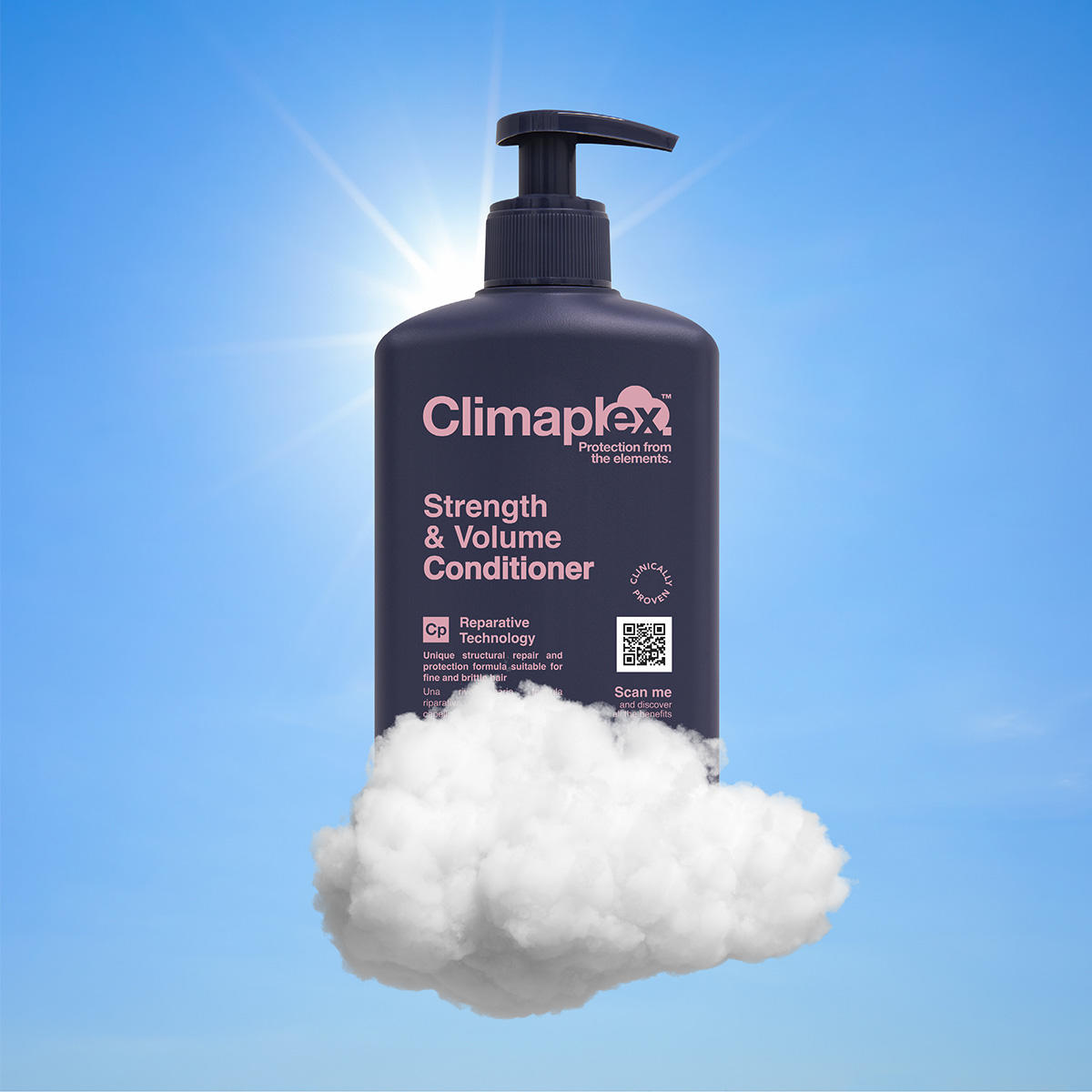 Climaplex Strengh & Volume Conditioner 400 ml - 3