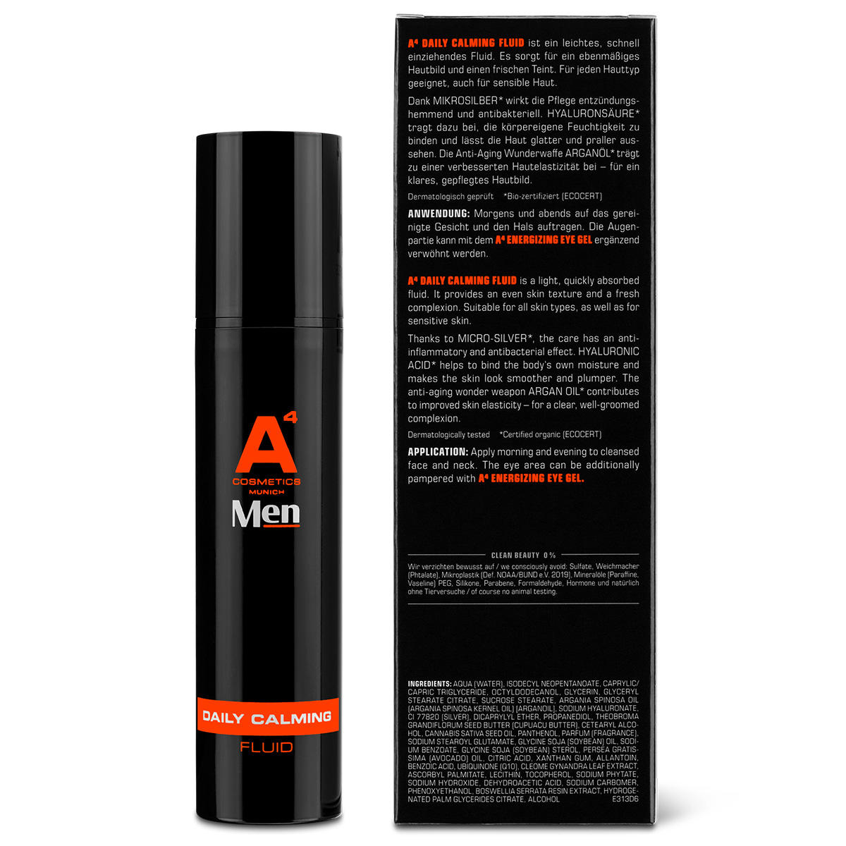 A4 Cosmetics Men Daily Calming Fluid 50 ml - 3