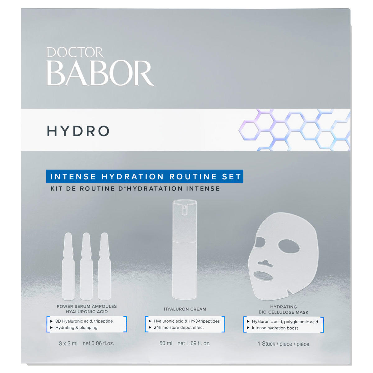 BABOR DOCTOR BABOR Hydro Celluar Intense Hydration Routine Set  - 3
