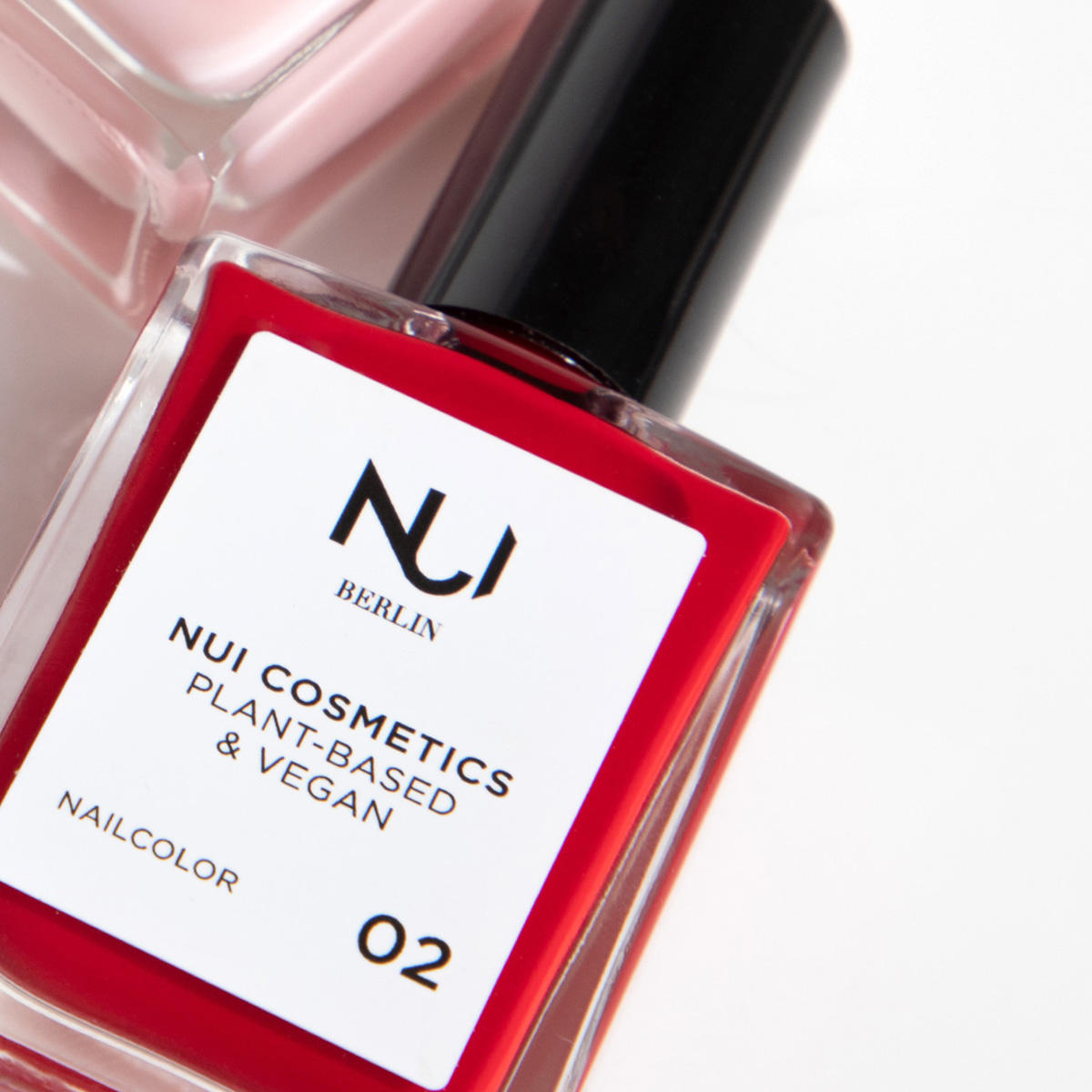 NUI Cosmetics Natural Nailcolor 02 Red 14 ml - 3