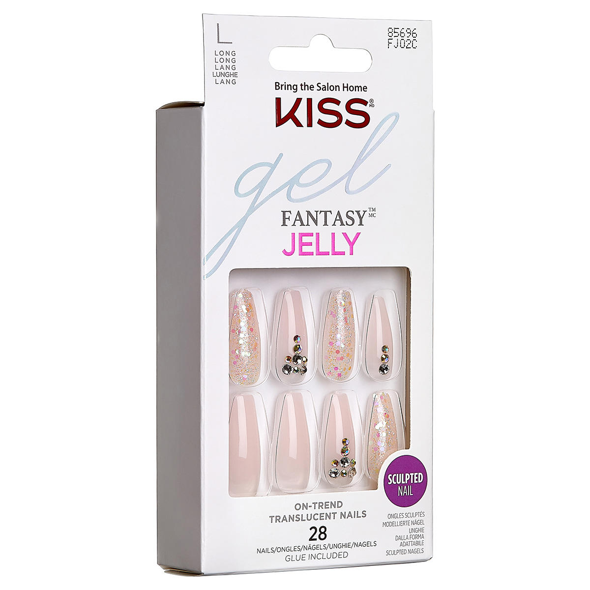 KISS Gel Fantasy Jelly Nails - Jelly Juice  - 3