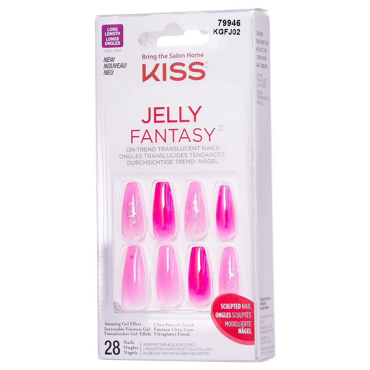 KISS Gel Fantasy Jelly Nails - Jelly Baby  - 3