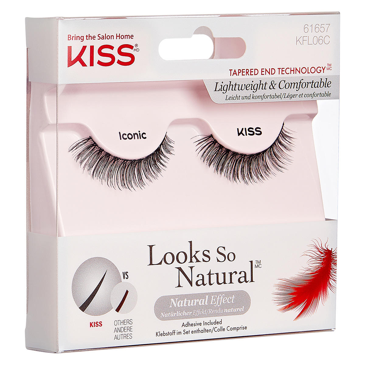 KISS Look So Natural Lashes Iconic  - 3