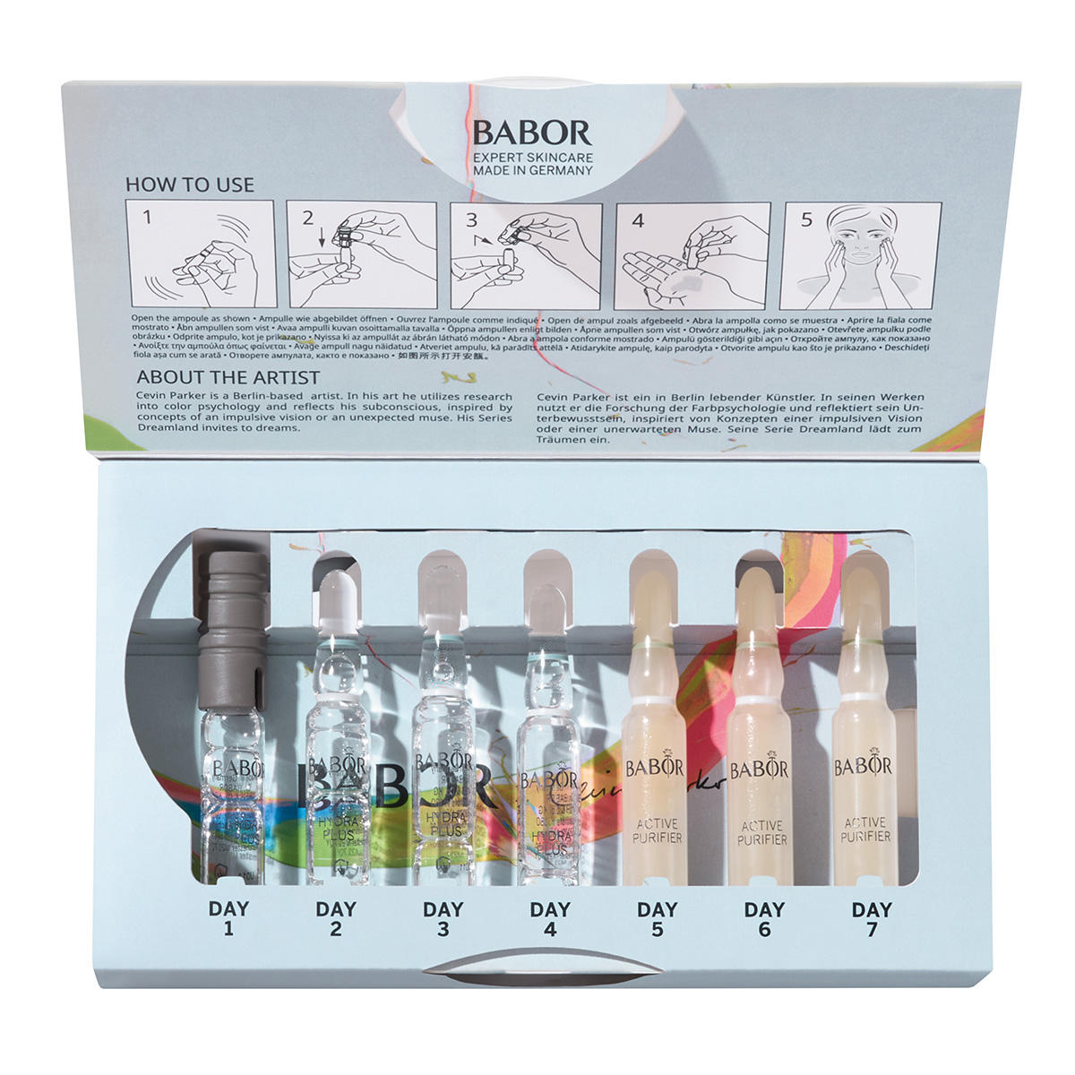 BABOR AMPOULE CONCENTRATES Purifying Ampoule Limited Edition 7 x 2 ml - 3