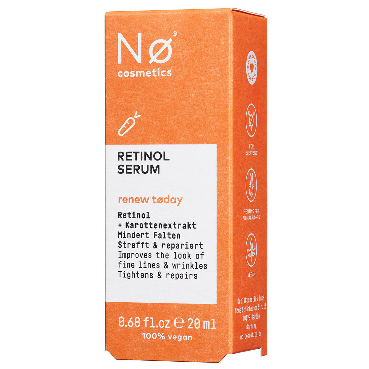 Nø Cosmetics renew tøday Retinol Serum 20 ml - 3