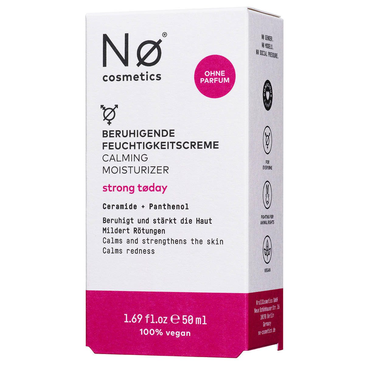 Nø Cosmetics strong tøday Beruhigende Feuchtigkeitscreme 50 ml - 3