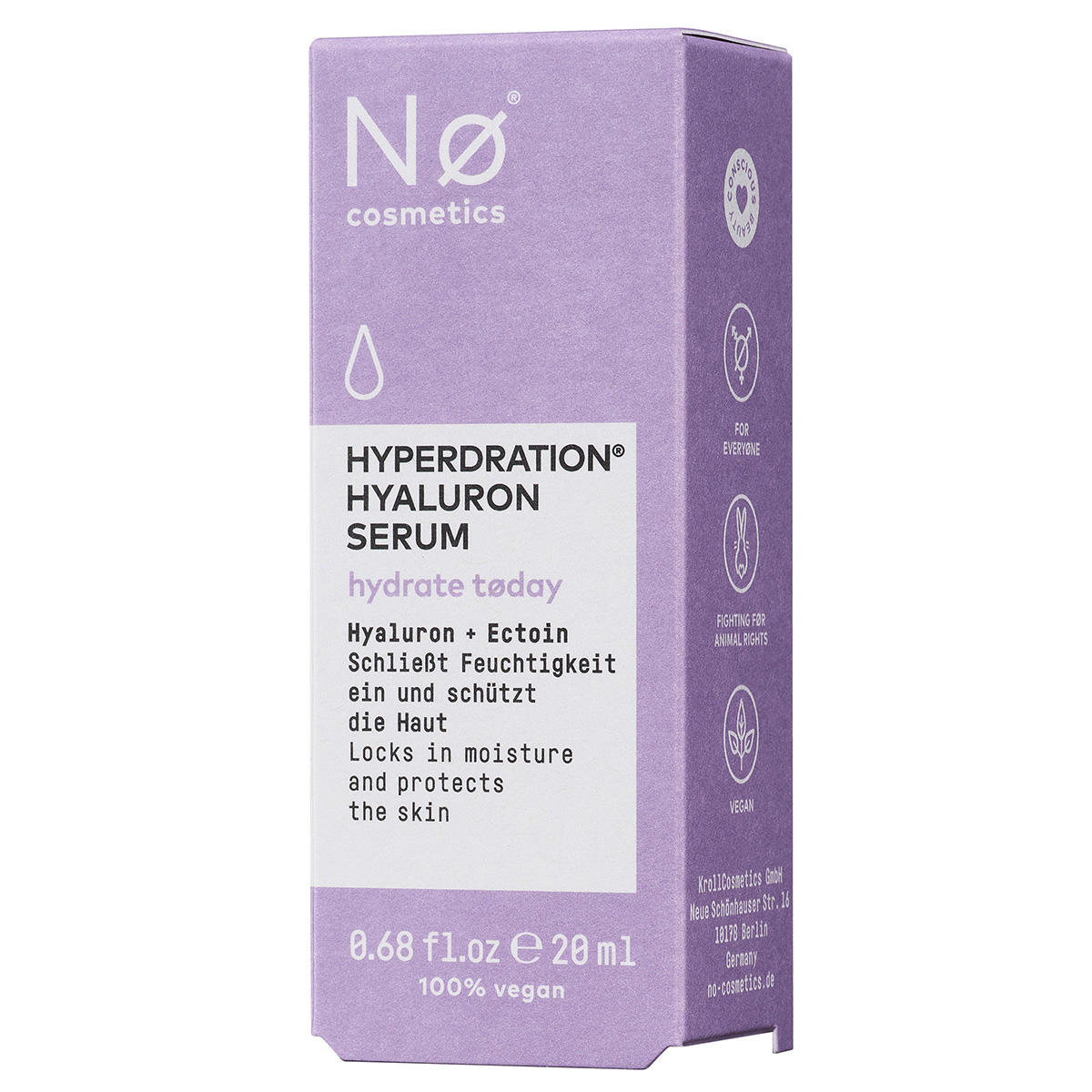 Nø Cosmetics hydrate tøday Hyperdration Hyaluron Serum 20 ml - 3