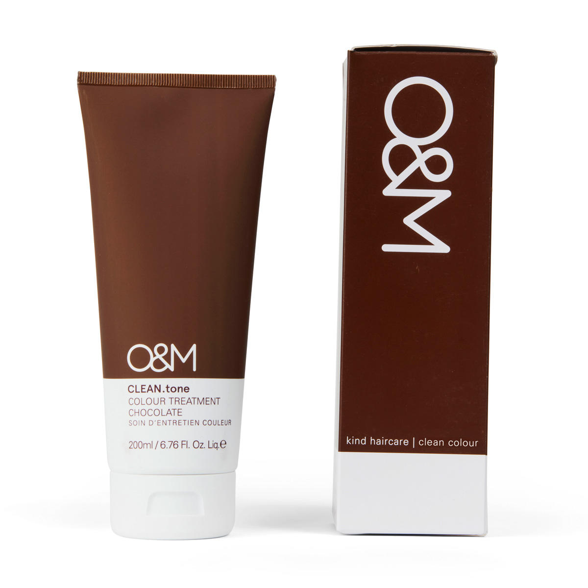 O&M CLEAN.tone Color Treatment Chocolate 200 ml - 3