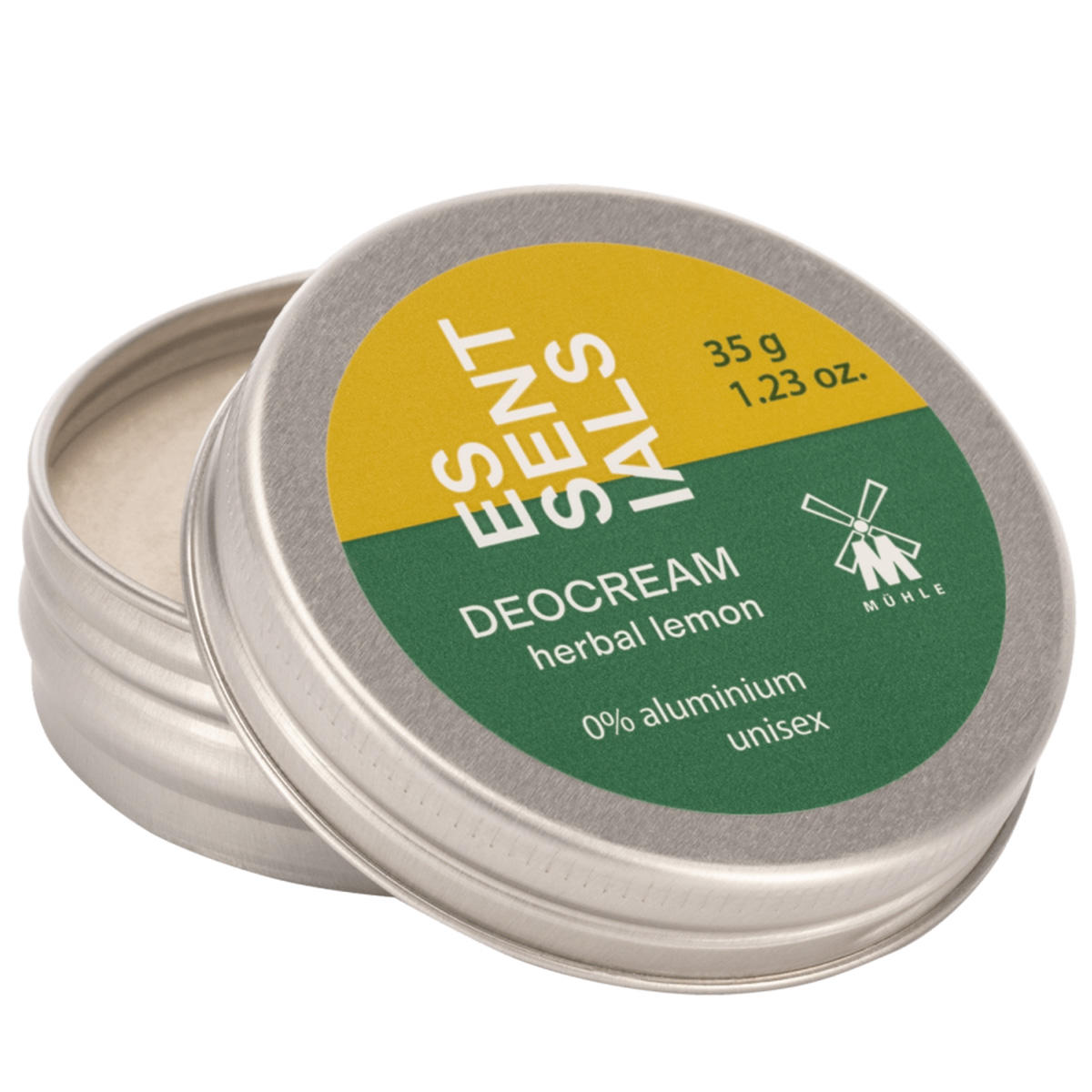 MÜHLE ESSENTIALS Crema deodorante Herbal Lemon 35 g - 3