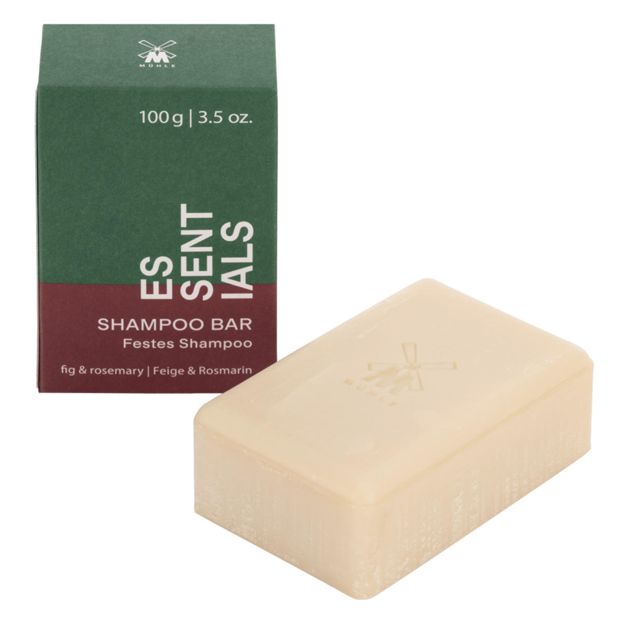 MÜHLE ESSENTIALS Solid shampoo Fig and rosemary 100 g - 3