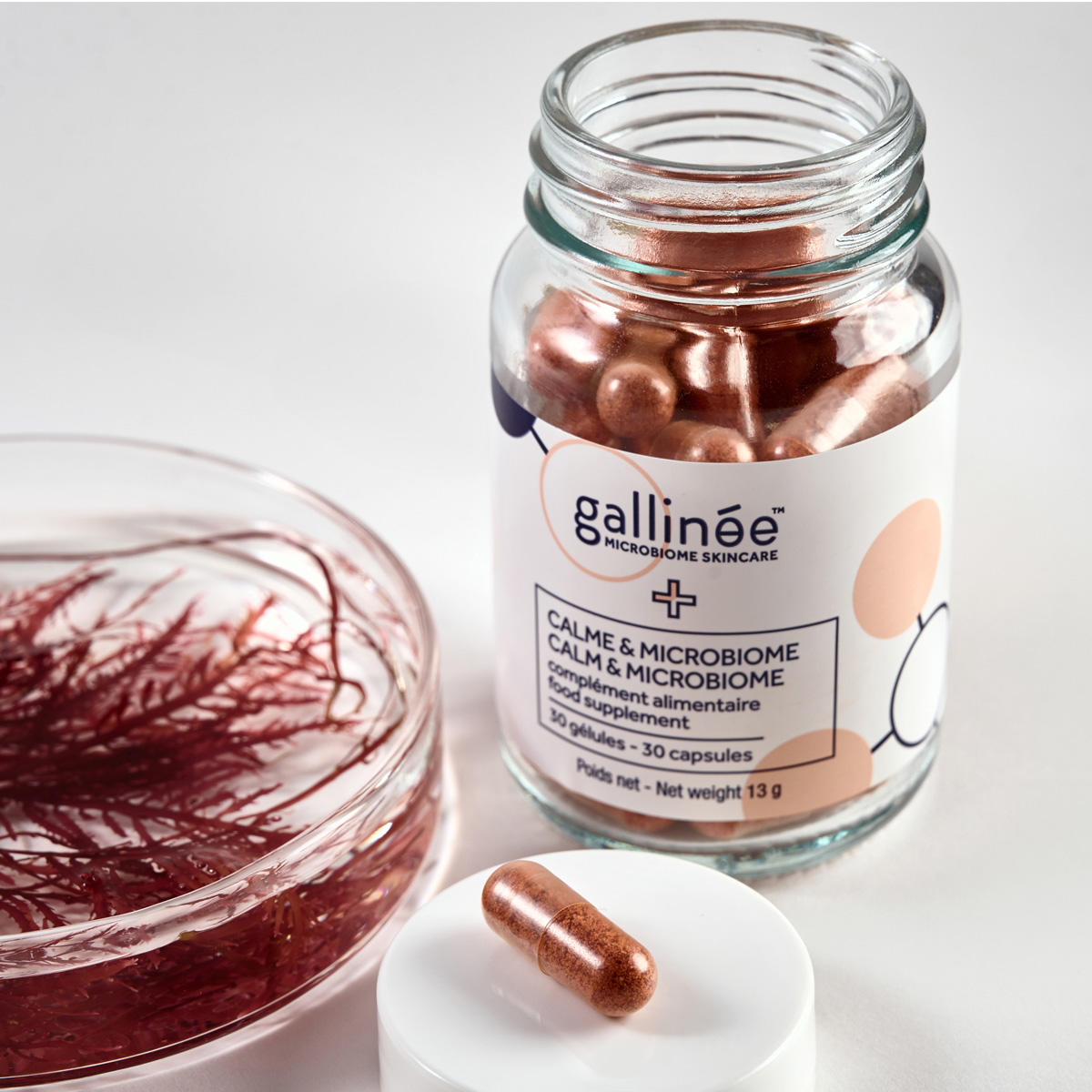Gallinée Calm & Microbiome Voedingssupplement Dose 30 Kapseln - 3