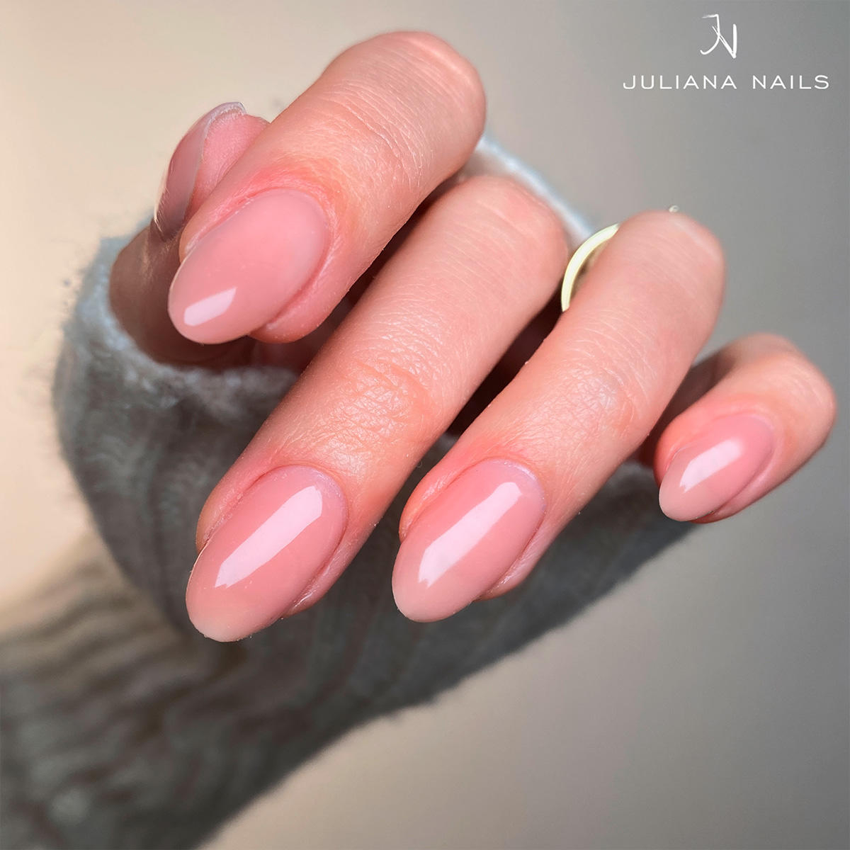 Juliana Nails Vernis à ongles en gel - Rubber Base Gel - Skin 6 ml - 3