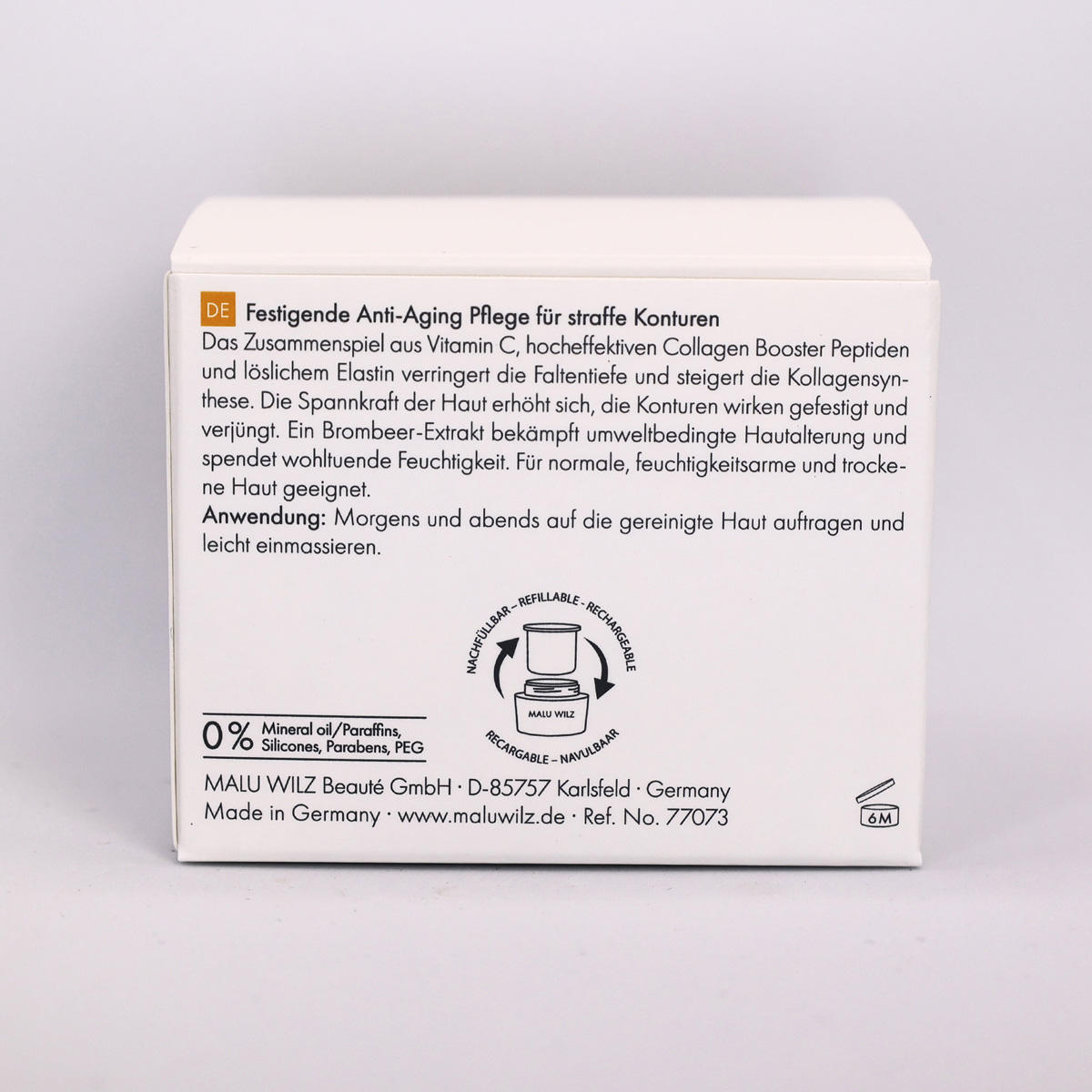 Malu Wilz Vitamin C Active+ Vitamin C Collagen Cream Refill 50 ml - 3