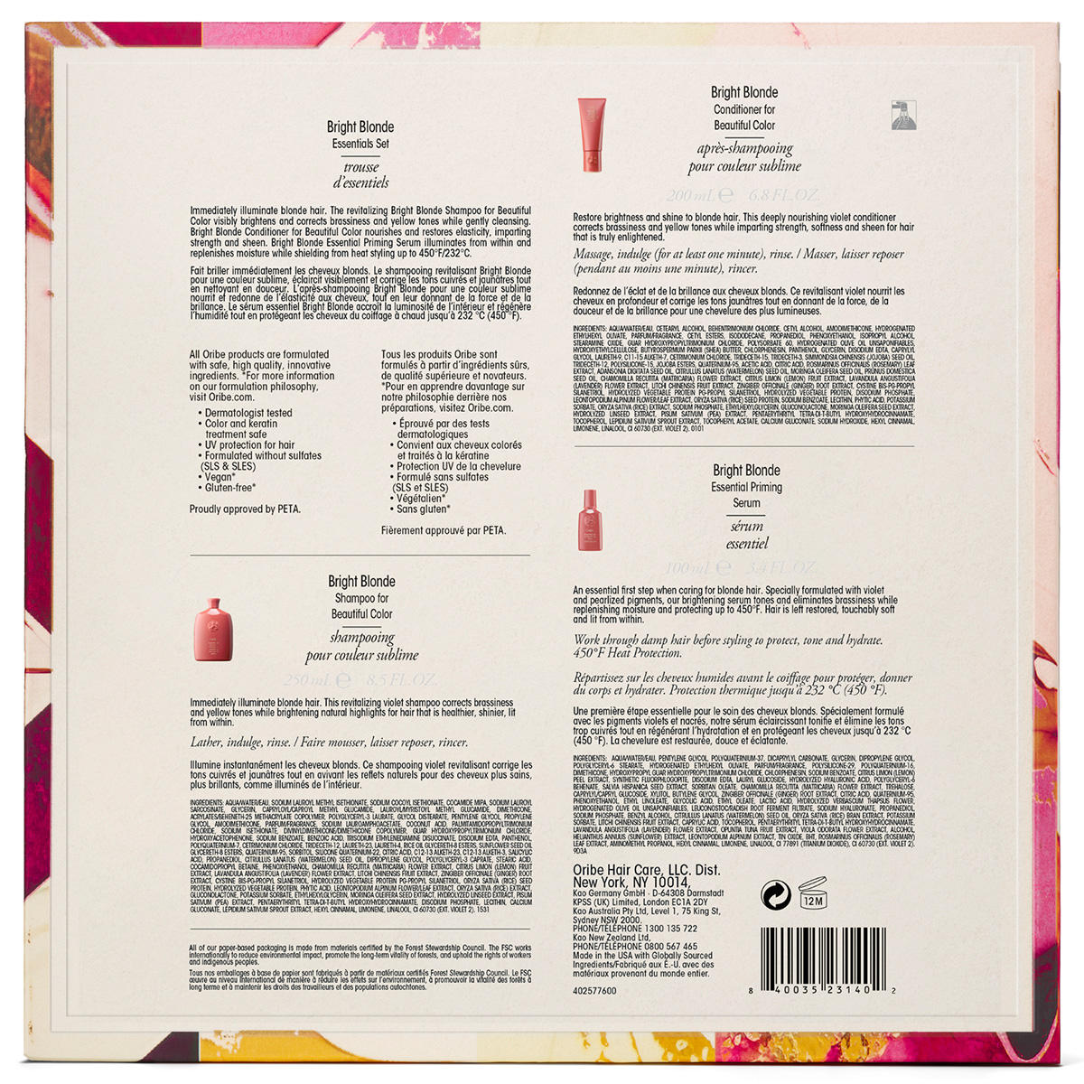 Oribe Bright Blonde Essentiële set  - 3
