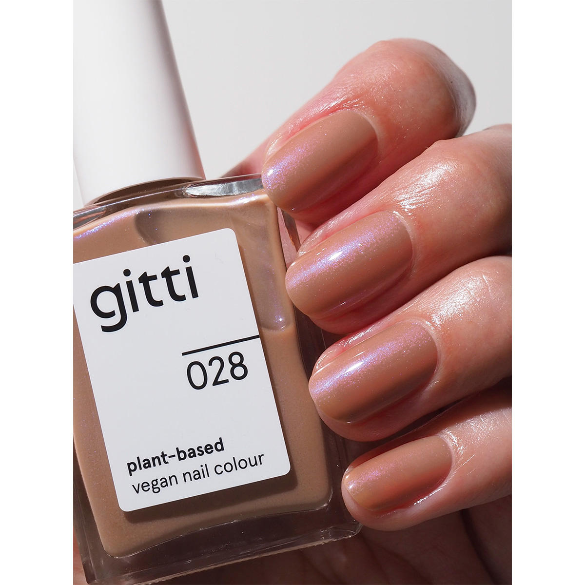 gitti no. 028 Nail Polish Mocha 15 ml - 3