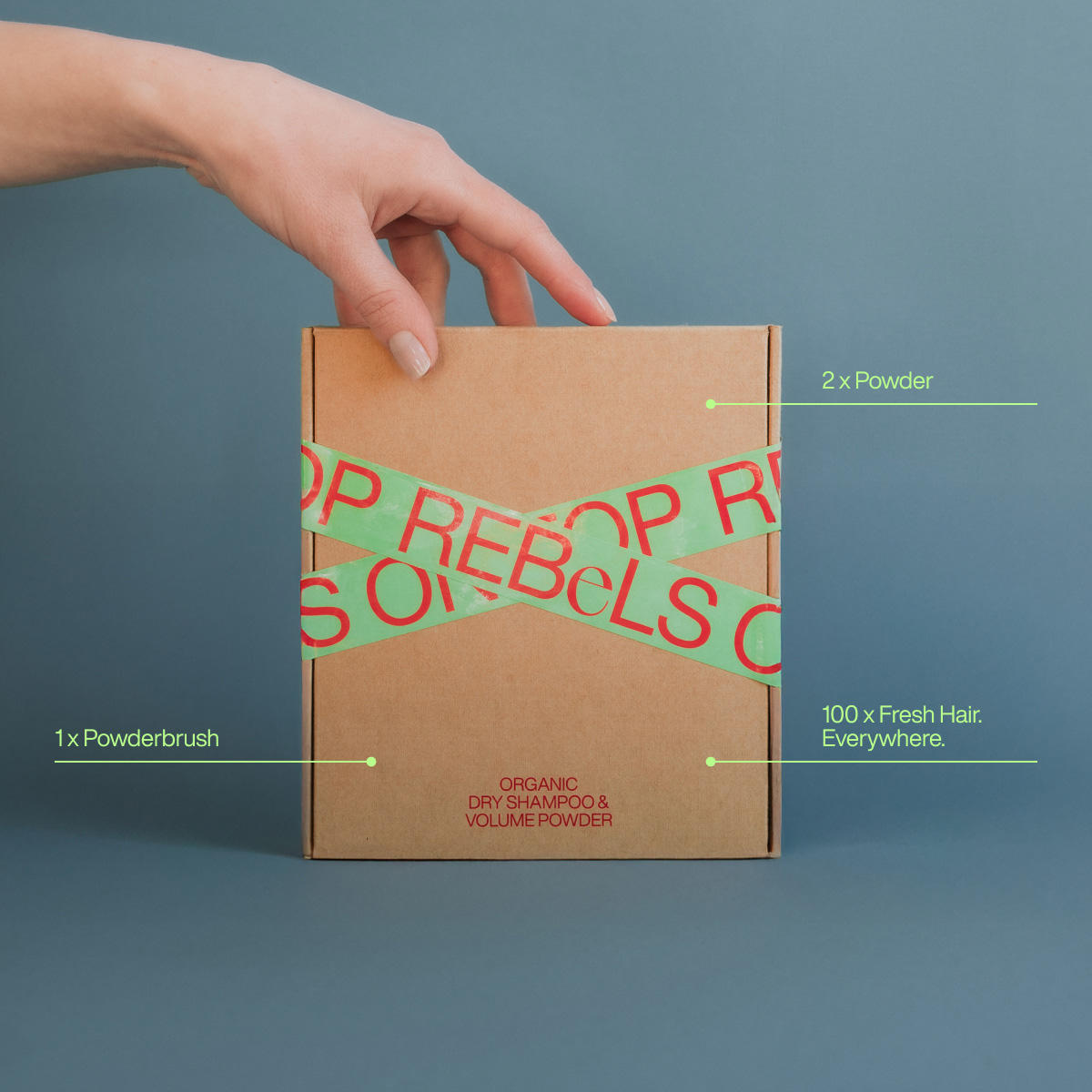 REBeLS ON TOP Droogshampoo Starter Kit Donker  - 3