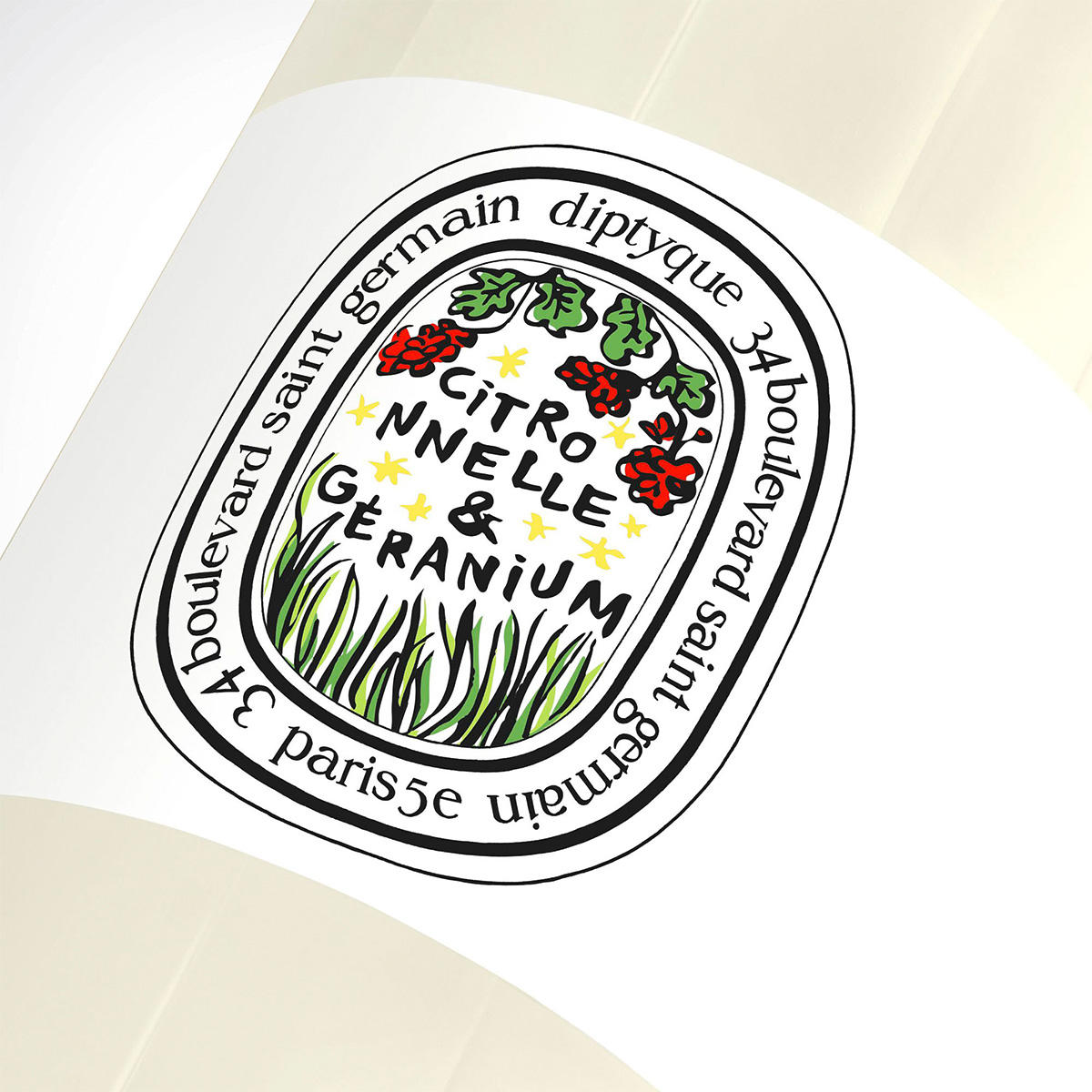 diptyque Citronnelle & Géranium Cleansing Hand & Body Gel 200 ml - 3