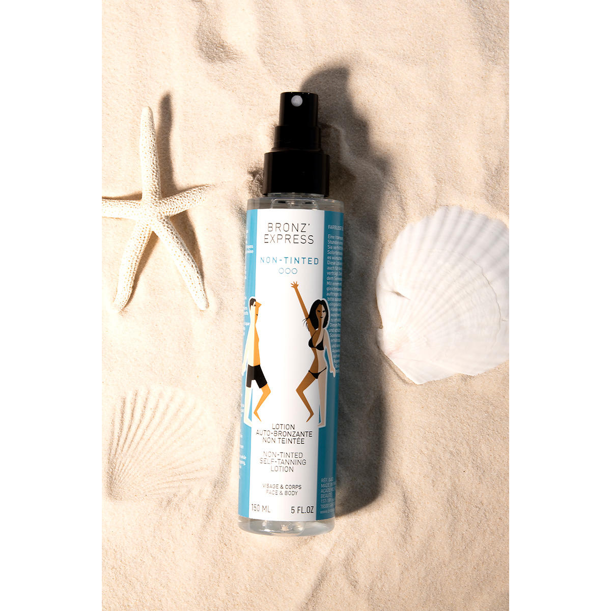 Académie BRONZ' EXPRESS LOTION AUTO-BRONZANTE NON TEINTÉE 150 ml - 3