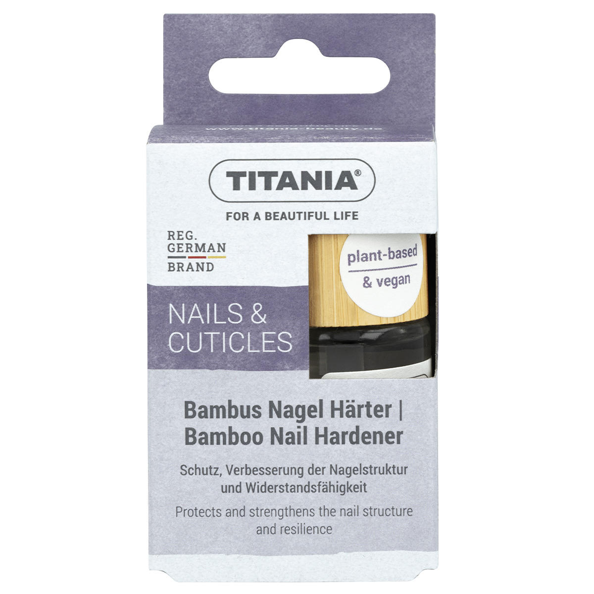 Titania Bambus Nagel Härter 12 ml - 3