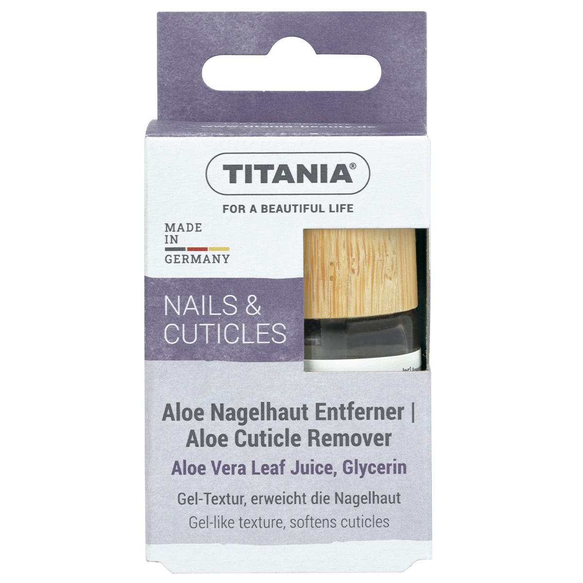 Titania Aloe Nagelhaut Entferner 12 ml - 3
