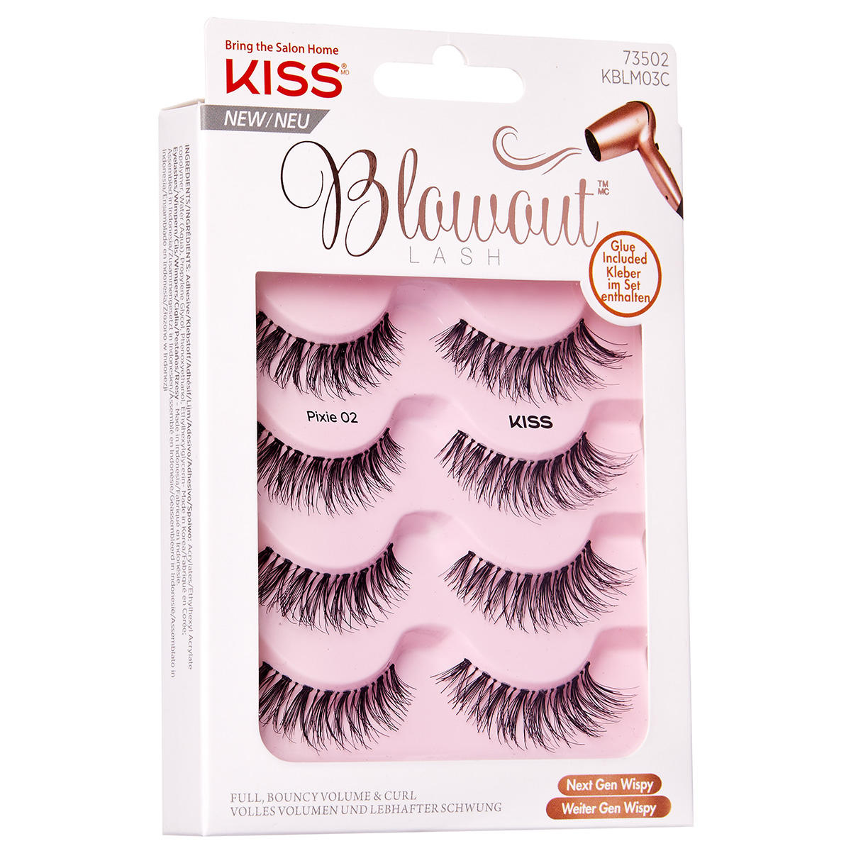 KISS Blowout Lash Multi Pack (4 pairs) comprare online | baslerbeauty
