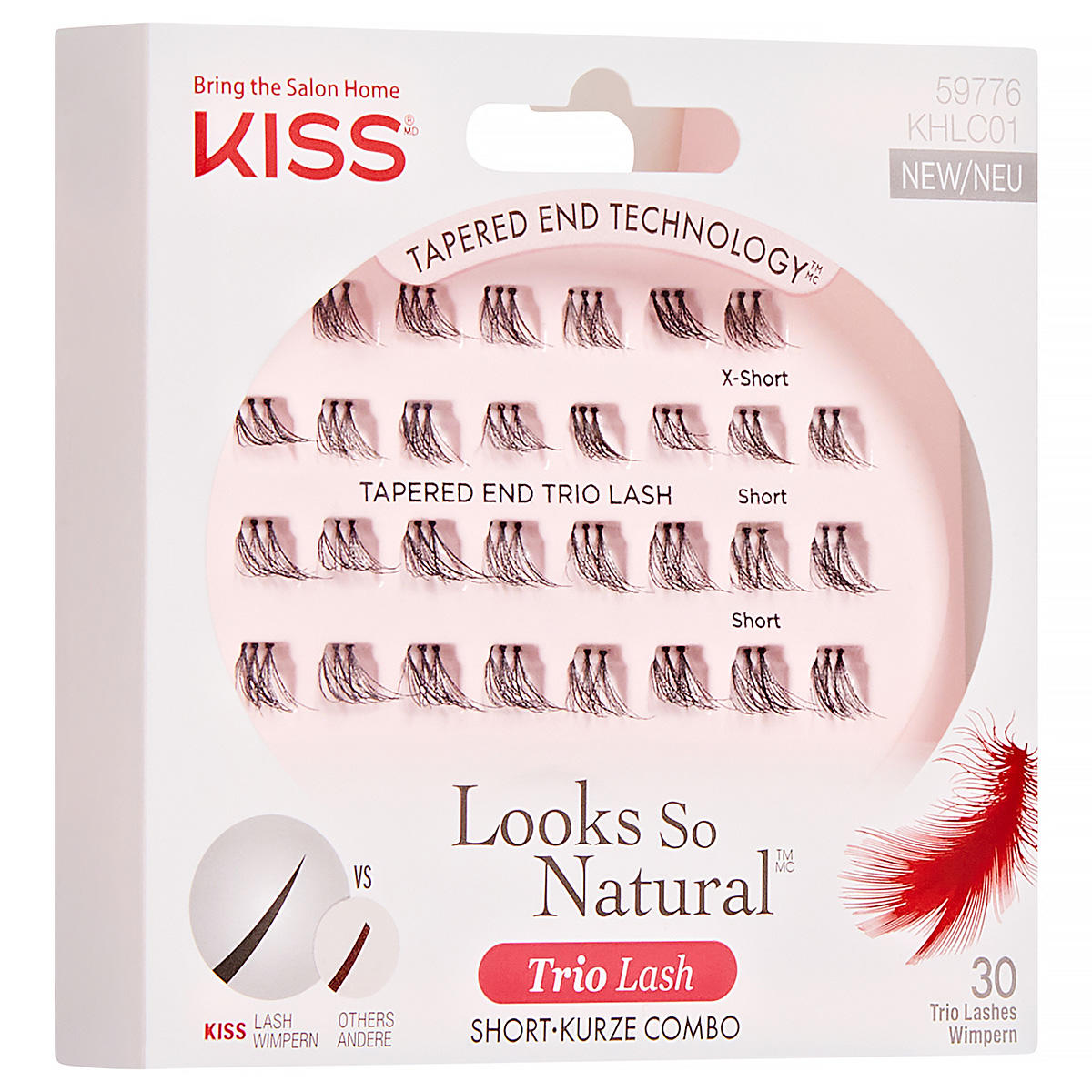 KISS Haute Couture Trio Lashes - Short  - 3
