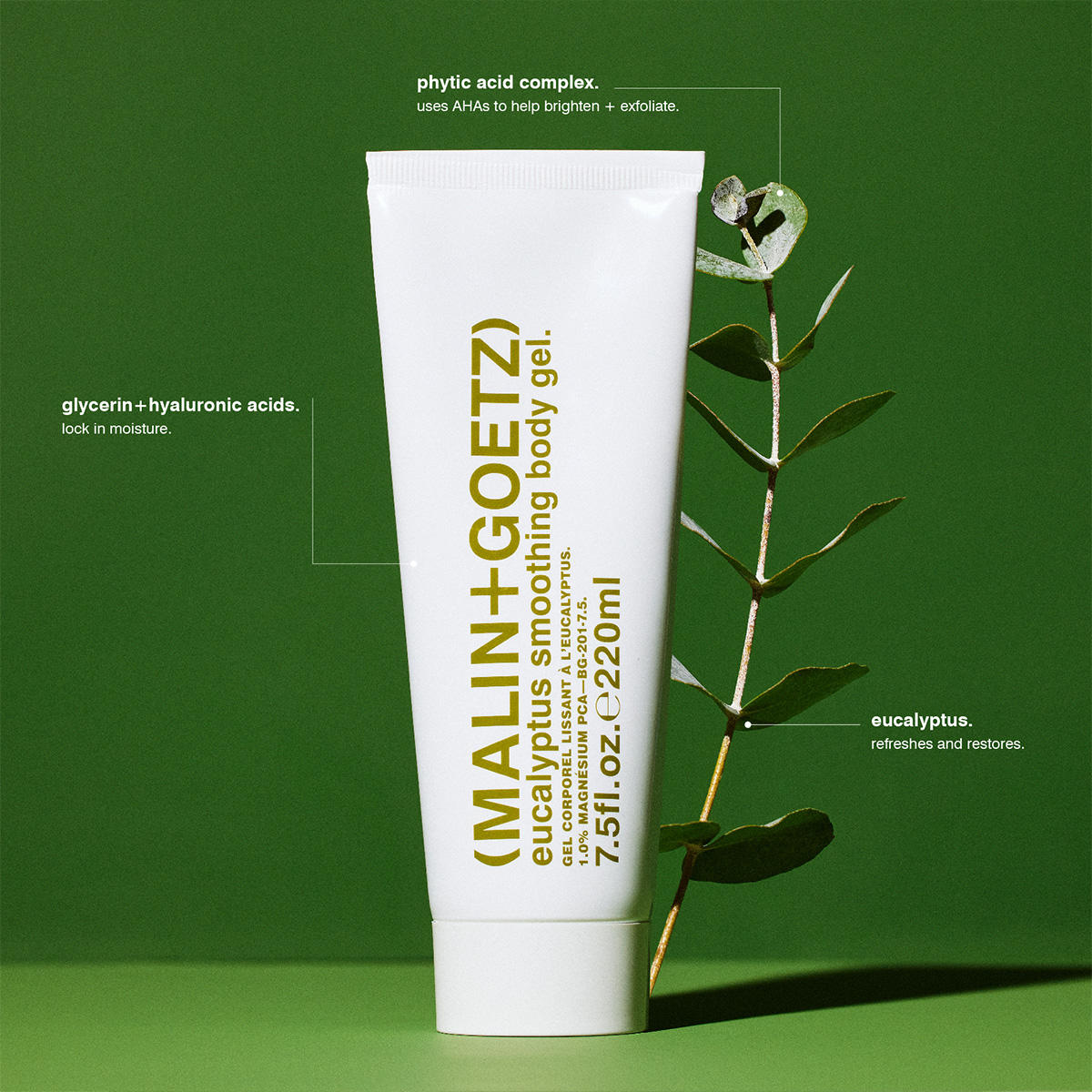 MALIN+GOETZ Eucalyptus Smoothing Body Gel 220 ml - 3