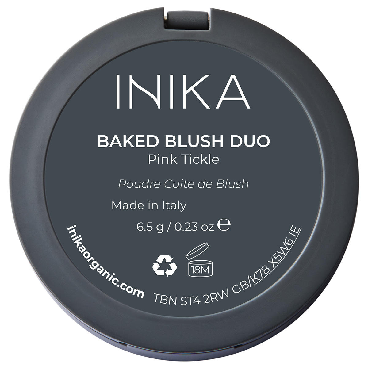 INIKA Baked Blush Duo - Pink Tickle 6,5 g - 3