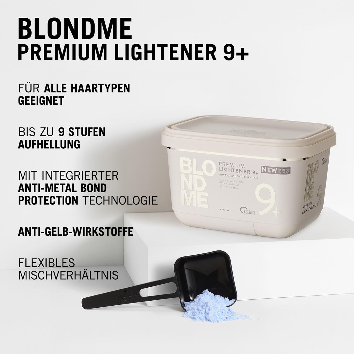 Schwarzkopf Professional BLONDME Premium Lightener 9+ 450 g - 3