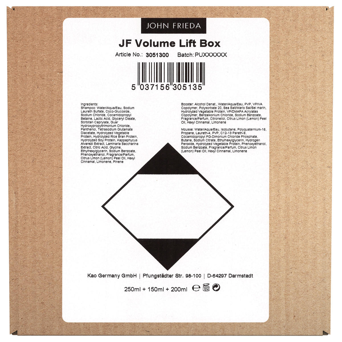 JOHN FRIEDA Volume Lift Box  - 3