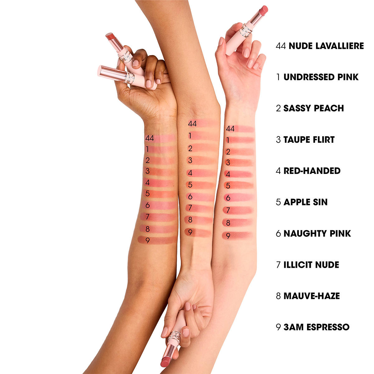 Yves Saint Laurent Lovenude Lip Blusher 01 Undressed Pink - 3